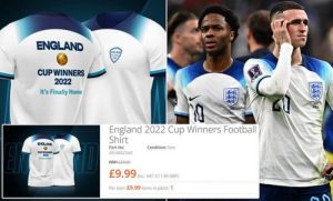 เจ๊งยับ! บริษัทวอนแฟนผู้ดีช่วยซื้อเสื้อ ‘สิงโตเป็นแชมป์โลก’