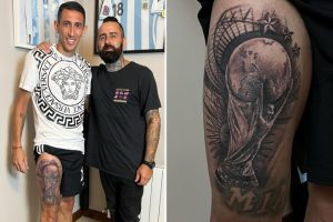 ‘ด็อบบี้’ อย่างเท่สักถ้วยบอลฟีฟ่าฉลองแชมป์โลก