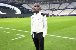 การ์ดสนามบอลโลกเสียชีวิตจากเหตุพลัดตก