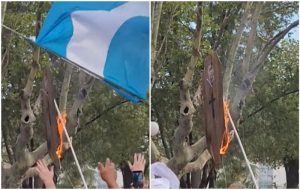 อย่ามาเล่นกับไฟ… เผยคลิปแฟนฟ้าขาวเผา ‘โลงศพบัปเป้’