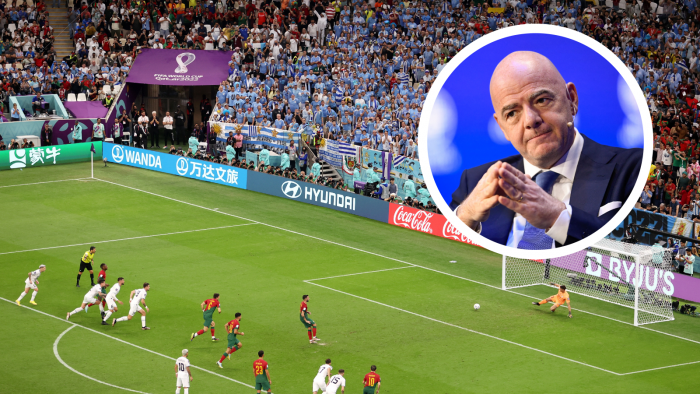 ฟีฟ่าผุดไอเดีย ‘ยิงจุดโทษ’ หากเจ๊ากัน ในรอบแบ่งกลุ่มบอลโลก 2026