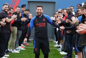 PSG ตั้งแถวเกียรติยศต้อนรับ ‘เมสซี่’ คัมแบ็คซ้อม