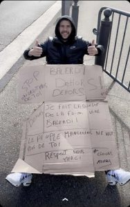 ออกไป! แฟน OM อดอาหารประท้วงไล่ ‘บาแลร์ดี้’