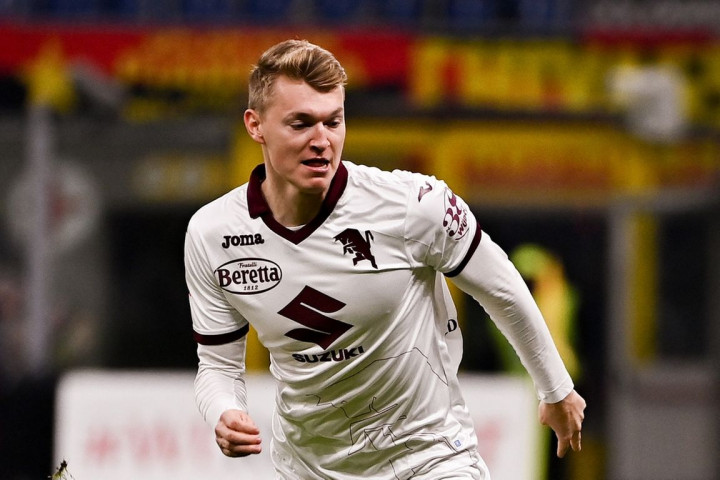 หงส์ฟัดนิวชิง ‘ชูร์ส’ หลังกระทิงหิน