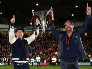 ‘เรย์โนลด์ส’ แทบพูดไม่ออกหลัง ‘เร็กซ์แฮม’ เลื่อนชั้นสู่ลีกทู