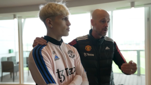 ครอบครัวก็มา! ETH ร่วมยินดี ‘การ์นาโช่’ ได้สัญญาใหม่