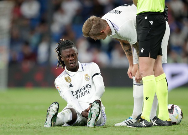 อันเช่แย้ม ‘คามาวิงก้า’ เจ็บไม่หนักมั่นใจพร้อมดวลเรือ