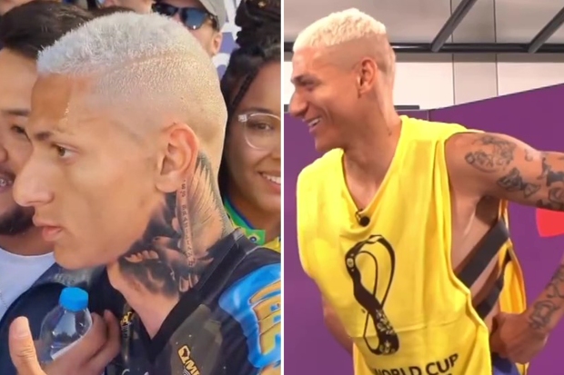 ชอบจริง! ‘ริชาร์ลิซอน’ สักลายใหม่ ‘นกพิราบ’ เต็มต้นคอ