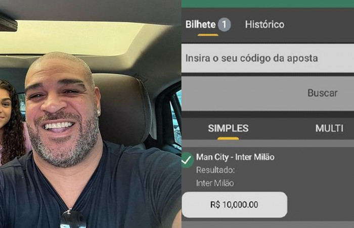 แทงทีมรัก! ‘อาเดรียโน่’ โชว์สลิปพนัน ‘งู’ ตบเรือนัดชิง