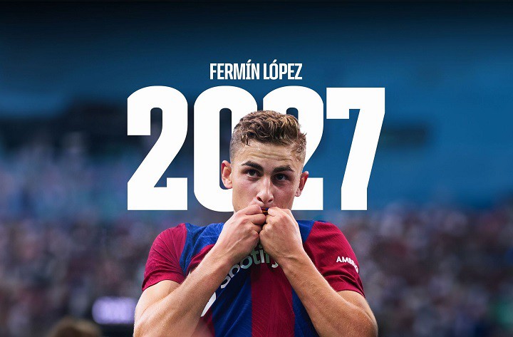 บาร์ซ่าจับ ‘แฟร์มิน’ ต่อสัญญาถึงปี 2027