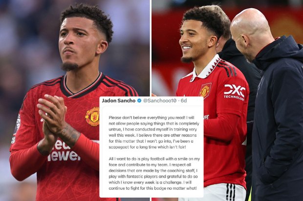 เคลียร์กันแล้ว? ‘ซานโช่’ ลบทวีตตอบโต้ ETH