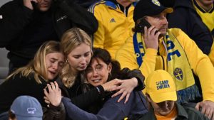 เกมยกเลิก! ‘แฟนสวีเดน’ 2 รายถูกยิงดับที่เบลเยียม