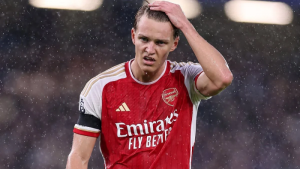 ทำตามกฎ! เผยปืนพัก ‘โอเดการ์ด’ เหตุโดนบอลอัดหน้า