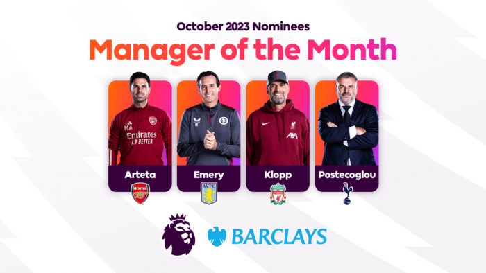 EPL เปิดโผกุนซือยอดเยี่ยม ‘แอนจ์’ ลุ้นชนะ 3 เดือนติด