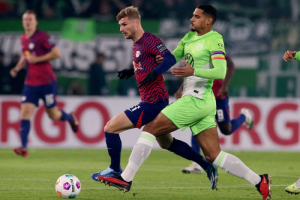 แชมป์เก่าตกไว! ‘ไลป์ซิก’ พ่ายโวล์ฟบวร์ก 1-0 ร่วงโพคาล