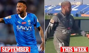 อยู่ดีกินดี! ชาวเน็ตสะกิด ‘เนย์มาร์’ รีบแขวนสตั๊ด