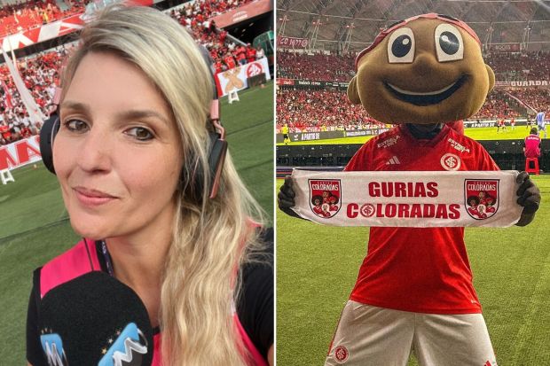 ไอ้หื่น! นักข่าวสาวโวย ‘มัสคอต’ ละเมิดทางเพศ