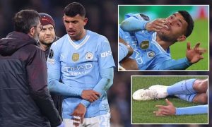 น่าหวาดเสียว! ‘นูเนส’ นิ้วหักผิดรูปจังหวะลื่น