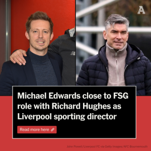 เอ็ดเวิร์ดส์จ่อกลับหงส์, ตั้ง ‘ฮิวจ์ส’ ผอ.กีฬา