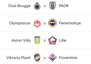 วิลล่าพบลีลล์, ฟิออฯเจอเปลเซ่น UECL รอบ 8 ทีม