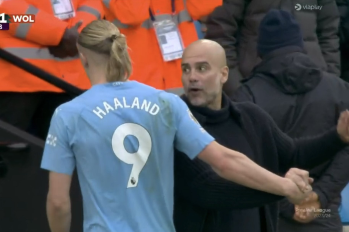 ไม่เกี่ยวโดนเปลี่ยน! เป๊ปแจง ‘ฮาลันด์’ หงุดหงิดเปา