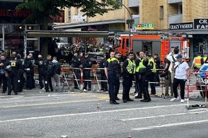 ตำรวจเยอรมันยิงชายถือขวานข่มขู่ ใกล้โซนแฟนบอลดัตช์