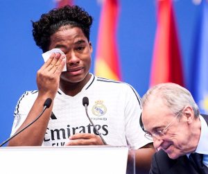 กลั้นน้ำตาไม่อยู่! ‘เอนดริค’ ฝันเป็นจริงเปิดตัวกับราชัน