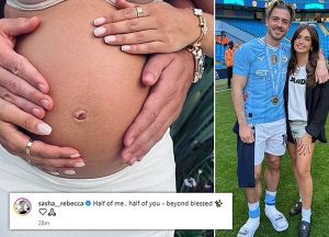 ยินดีด้วย! ‘กรีลิช’ โพสต์แฟนสาวตั้งท้องลูกคนแรก