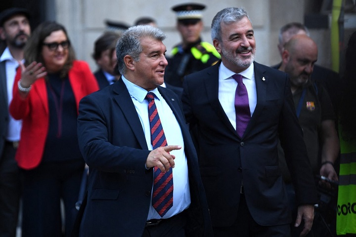 ‘ลาปอร์ต้า’ ยันการเงินบาร์ซ่าดีขึ้นเซ็นแข้งระดับ ‘นิโก้,โอลโม่’ ได้