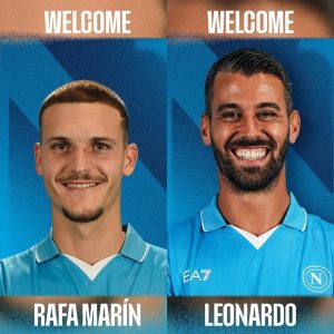 นาโปลีปิดดีลคว้า ‘สปินาซโซล่า,มาริน’ เติมขุมกำลัง