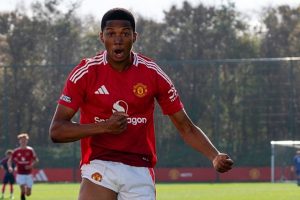 ‘โอบี-มาร์ติน’ กดแฮตทริกใน 14 นาทีเดบิวต์ ‘ผี’ U18 เต็มตัว