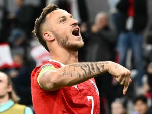 ‘อาร์เนาโตวิช’ ชมออสเตรียคืนฟอร์มยิงยับ 2 นัด