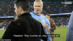 เผยสถิติประตู ‘ฮาลันด์’ วูบตั้งแต่เย้ย ‘เฮียต้า’ เจียมตัว