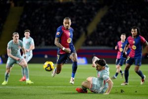 ‘ราฟินญ่า’ ขอรับผิดผู้เดียว ‘บาร์ซ่า’ พ่ายตราหมี