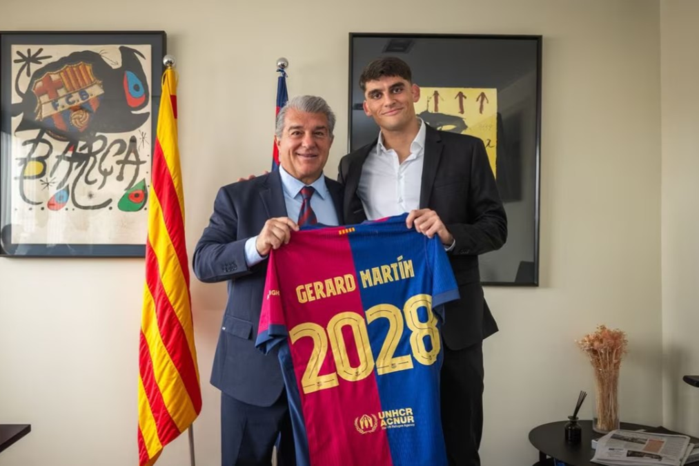 ‘มาร์ติน’ แฮปปี้ต่อสัญญาบาร์ซ่าถึง 2028