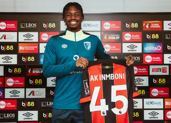 บอร์นมัธเช็คบิล ‘อคินเอ็มโบนี่’ หลังดาวรุ่งเมกา