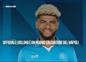 นาโปลีเช็คบิลสอย ‘บิลลิ่ง’ ยืมพ่วงซื้อขาด