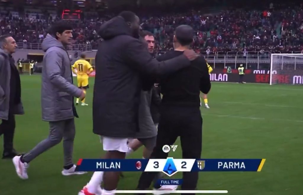 ‘คอนไซเซา’ เถียงเดือด ‘คาลาเบรีย’ หลังเกมทีมต้องจับแยก