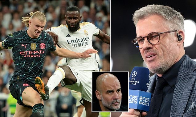 เป๊ปไม่ขำ ‘คาร์ร่า’ พูดมาได้ ‘ฮาลันด์’ อ้างเจ็บเลี่ยงเจอรูดิเกอร์