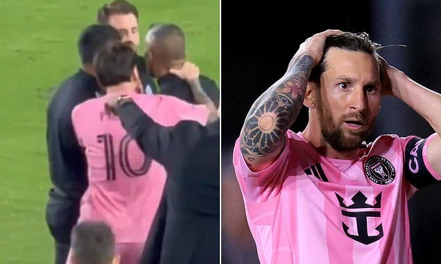 ไม่โดนแบน! ปรับเงิน ‘เมสซี่’ ฐานบีบท้ายทอยผู้ช่วยโค้ช