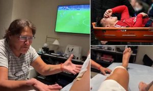 สุดอบอุ่น! คุณแม่บินเยี่ยม ‘ลิช่า’ พักฟื้นหลังผ่า ACL