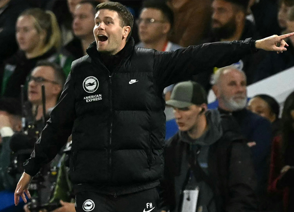 ‘ฮูร์เซเลอร์’ ซูฮกทีมเวิร์คไบรท์ตันคืนฟอร์มถล่มสิงห์