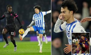 คาร์ร่าทึ่ง ‘มิโตมะ’ ดูดบอลนึกว่าเมสซี่-ติงสามแนวรับสิงห์