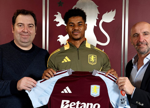 ความท้าทายใหม่! ‘แรชฟอร์ด’ ซบวิลล่ายืมพ่วงซื้อขาด