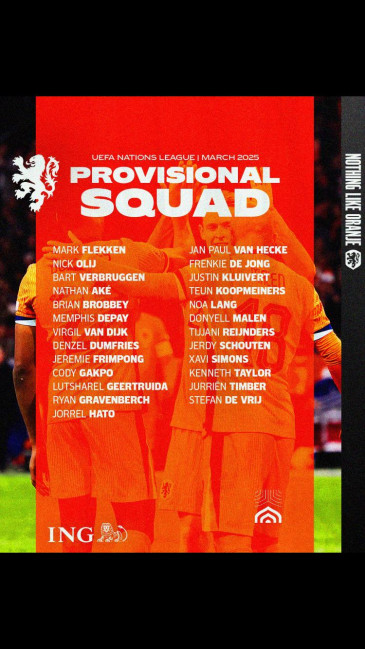 ‘เซิร์กซี, เดอ ลิกท์’ ควงแขนหลุดกังหันเตะเนชั่นส์ คัพ