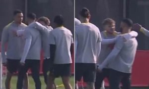 จะใส่กันเองแล้ว! เพื่อนจับแยก ‘บังโม-เทรนท์’ หวิดวางมวย