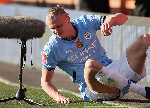 คีนตำหนิ ‘ฮาลันด์’ ขาดความจริงจังหลังพลาดโทษ