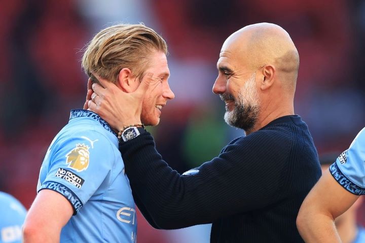 เป๊ปรับกล่าวลา ‘เดอ บรอยน์’ อีกหนึ่งเรื่องยากสุดในชีวิต