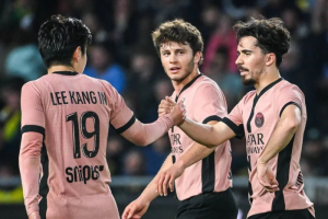 PSG เจ๊าน็องต์ 1-1 อีก 4 นัดแชมป์ไร้พ่าย