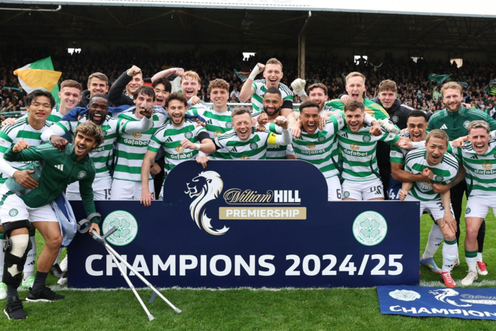 ‘เซลติก’ เหนือเรนเจอร์สคว้าแชมป์ลีก 4 สมัยติด